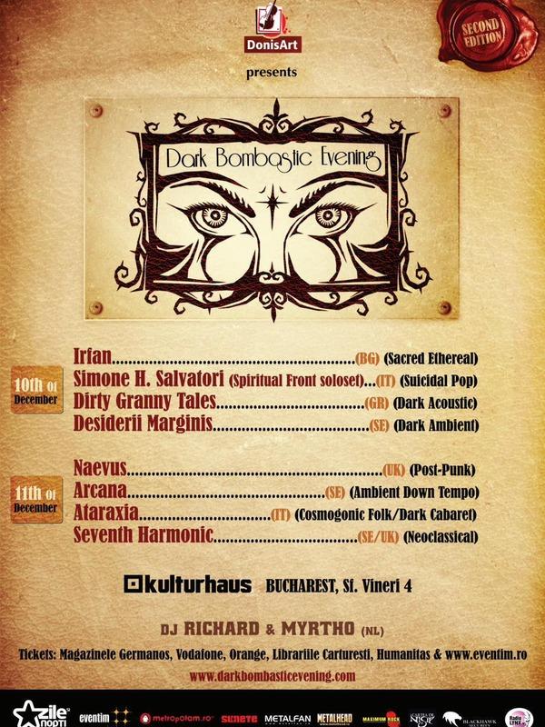 Dark Bombastic Evening - 2nd Edition — 2010 poster