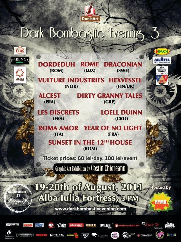 Dark Bombastic Evening - 3rd Edition — 2011 poster