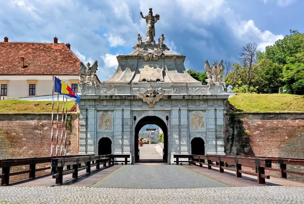Gate III, the main baroque entrance